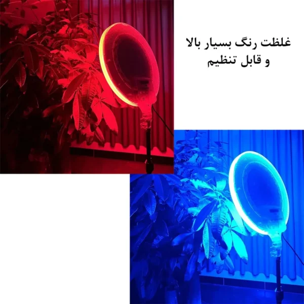 نور ثابت ال ای دی مدل Fill Light GS-450 RGB به همراه سه پایه - تصویر 2