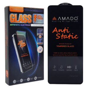 گلس آنتی استاتیک آمادو اورجینال مناسب برای گوشی سامسونگ GALAXY A51/A52/A52s/A53/M31s/S20 FE