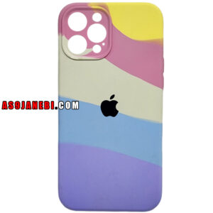 قاب مدل سیلیکون آبرنگی کد 4 مناسب اپل iPhone 12 Pro Max