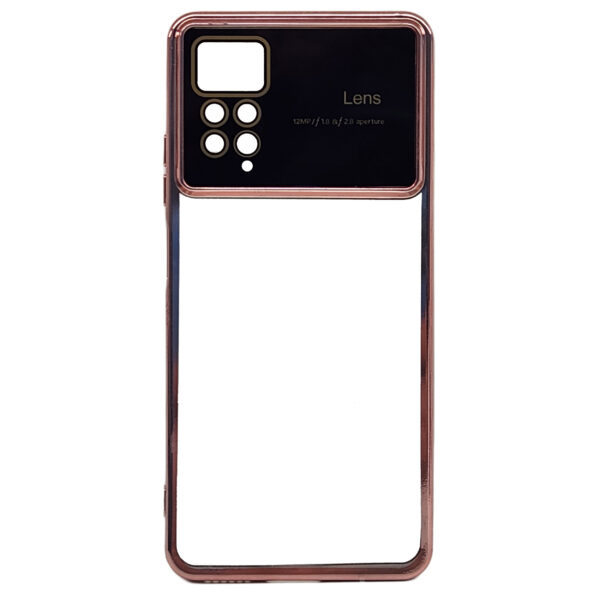 قاب دور طلایی مدل Lens مناسب برای گوشی شیائومی Redmi Note 12 Pro 4G - تصویر 3
