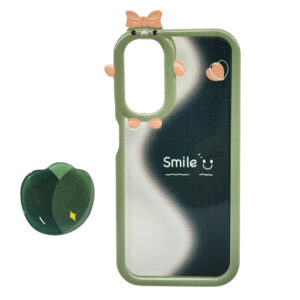 قاب فانتزی مدل Smile به همراه پاپ سوکت مناسب برای گوشی موبایل سامسونگ Galaxy A14