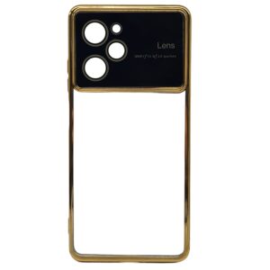 قاب دور طلایی مدل Lens مناسب برای گوشی شیائومی POCO X5 Pro 5G