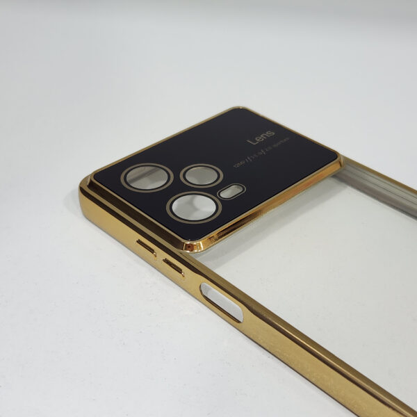 قاب دور طلایی مدل Lens مناسب برای گوشی شیائومی Redmi Note 12 Pro 5G - تصویر 8