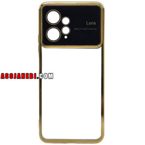 قاب دور طلایی مدل Lens مناسب شیائومی Redmi Note 12 4G