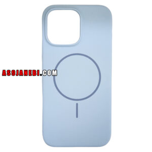 قاب مدل سیلیکون پاک کنی مگ سیف مناسب اپل iPhone 16 Pro Max