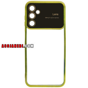 قاب دور طلایی مدل Lens مناسب سامسونگ Galaxy A14