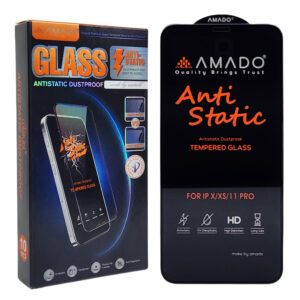 گلس آنتی استاتیک آمادو اورجینال مناسب برای گوشی اپل iPhone X/Xs/11 Pro