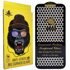 گلس فلایر اورجینال مدل آنتی استاتیک مناسب برای گوشی اپل iPhone 16 Pro Max