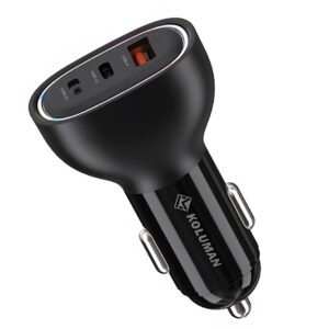 شارژر فندکی کلومن Koluman اورجینال سوپر فست شارژ PD 60W مدل K-C102