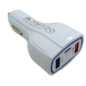 شارژر فندکی آمادو AMADO اورجینال سوپر فست شارژ 7 آمپر مدل AM-01