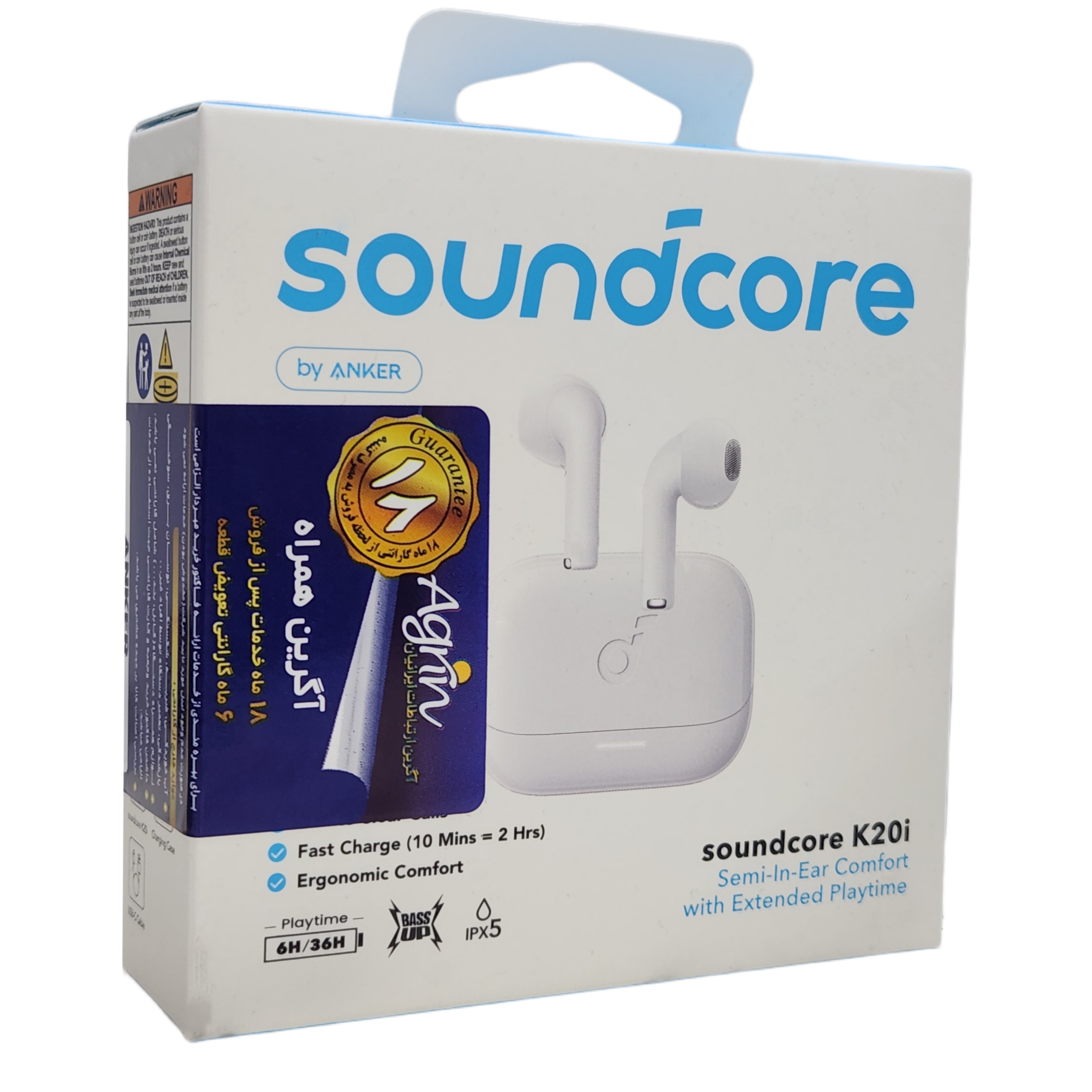 ایرپاد بلوتوثی ANKER انکر اورجینال مدل K20i - تصویر 8