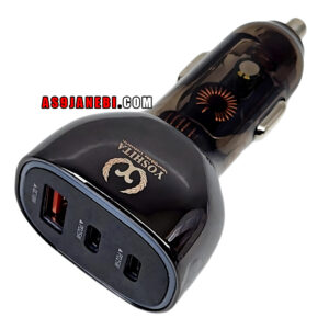 شارژر فندکی یوشیتا اورجینال مدل YOSHITA YS-006 سوپر فست شارژ PD 68W