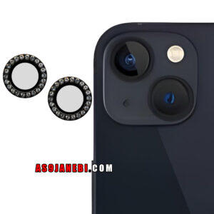 گلس لنز شیشه ای مدل نگینی مناسب اپل iPhone 13