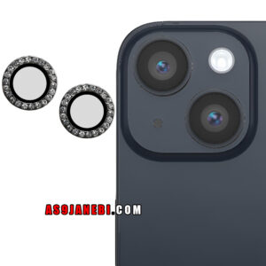 گلس لنز شیشه ای مدل نگینی مناسب اپل iPhone 14