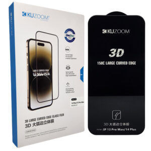 گلس کوزوم اورجینال مدل 3D LARGE CURVED مناسب برای گوشی اپل iPhone 13 Pro Max/14Plus