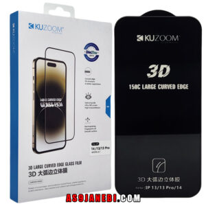 گلس کوزوم اورجینال مدل 3D LARGE CURVED مناسب اپل iPhone 13/13 Pro/14
