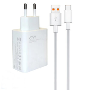 شارژر اصلی شیائومی 67 وات همراه کابل