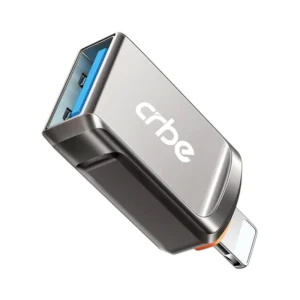 مبدل USB OTG به لایتنینگ کربی مدل CR-W101