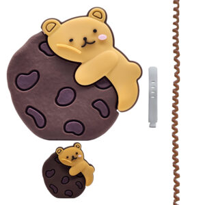 محافظ شارژر و کابل فانتزی 20 وات اپل مدل خرس