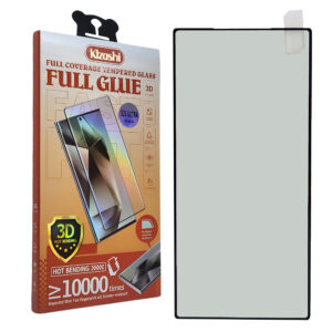 گلس فول چسب ایج برند Kizashi اورجینال مدل HOT BENDING مناسب برای گوشی سامسونگ GALAXY S23 ULTRA