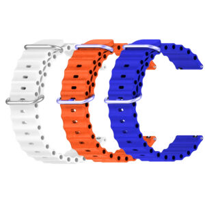 بند ساعت هوشمند مدل سیلیکون اوشن لوپ سایز 20 میلیمتر