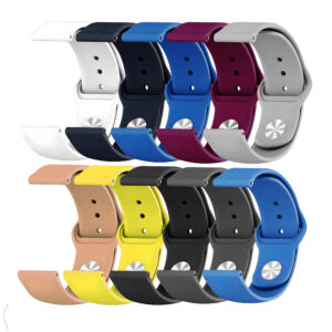 بند ساعت هوشمند مدل سیلیکونی سایز 22 میلیمتر