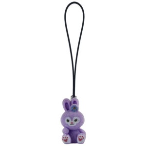 آویز موبایل مدل خرگوش مخملی