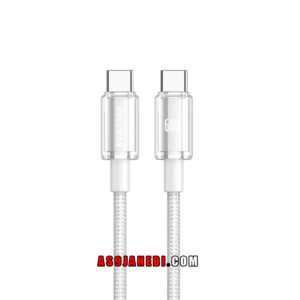 کابل شارژ 60 وات کلومن KOLUMAN KD-78 تایپ سی به تایپ سی