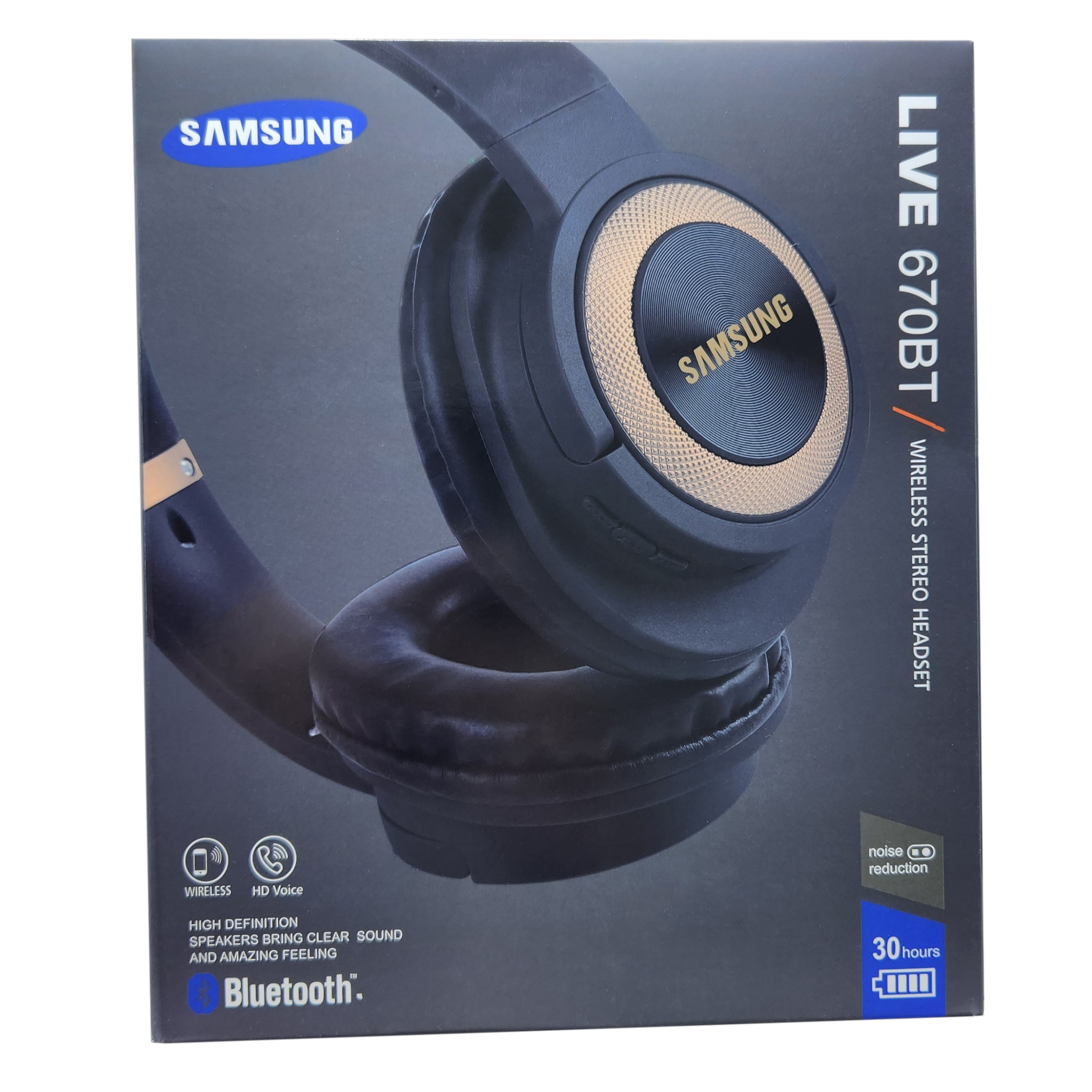 هدفون بلوتوثی سامسونگ مدل SAMSUNG LIVE 670BT (های کپی) - تصویر 7