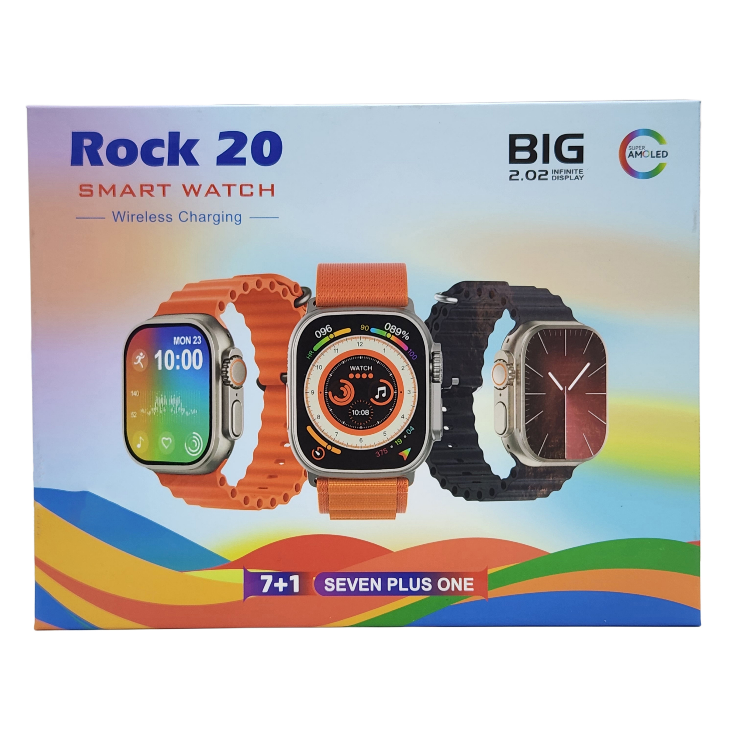ساعت هوشمند مدل ROCK 20 هفت بند - تصویر 3