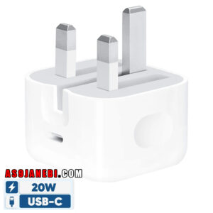 شارژر اصلی ایرلند اپل 20 وات مدل MUVT3B/A
